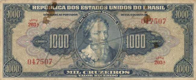 1000 Cruzeiros